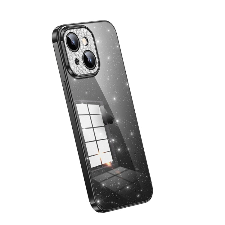 SULADA Electroplated Transparent Glittery TPU Phone Case, For iPhone 15 Pro Max, For iPhone 14 Plus, For iPhone 14, For iPhone 15 Pro, For iPhone 15 Plus, For iPhone 14 Pro