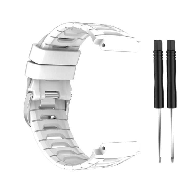 Solid Color Silicone Replacement Watch Band, For Garmin Forerunner 920XT