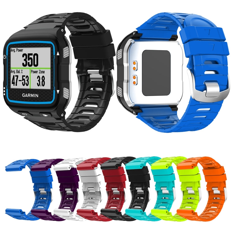 Solid Color Silicone Replacement Watch Band, For Garmin Forerunner 920XT