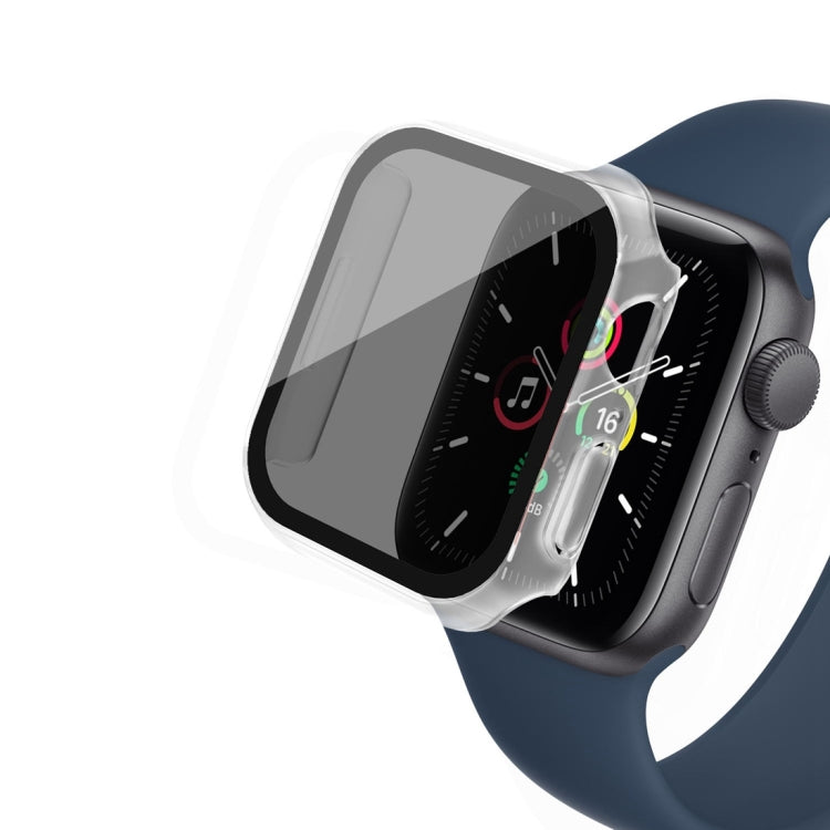 Frosted PC + Anti-spy Tempered Film Integrated Watch Protective Case, For Apple Watch Ultra 4 / 3 / 2 / 1 49mm, For Apple Watch SE 2025 / 2023 / 2022 44mm, For Apple Watch SE 2025 / 2023 / 2022 40mm, For Apple Watch 9 / 8 45mm, For Apple Watch 9 / 8 41...