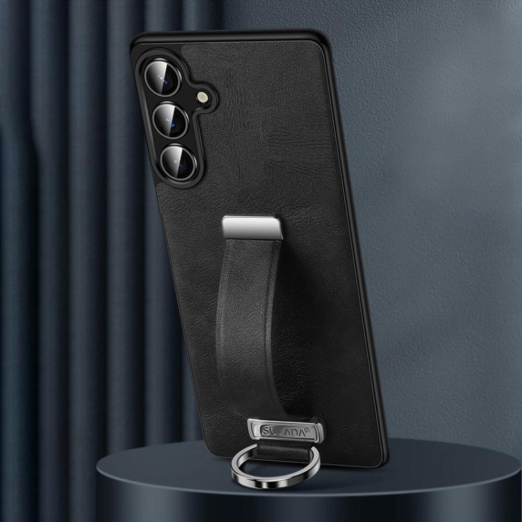 SULADA PC Hybrid Leather Texture Skin Feel Shockproof Phone Case