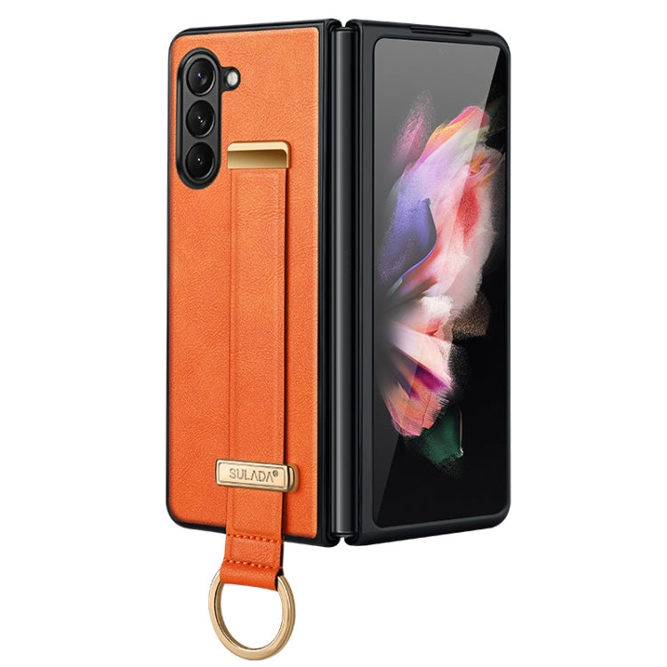 SULADA PC + Leather Texture Skin Feel Shockproof Phone Case, For Samsung Galaxy Flip6, For Samsung Galaxy Z Fold6, For Samsung Galaxy Z Fold5, For Samsung Galaxy Flip5