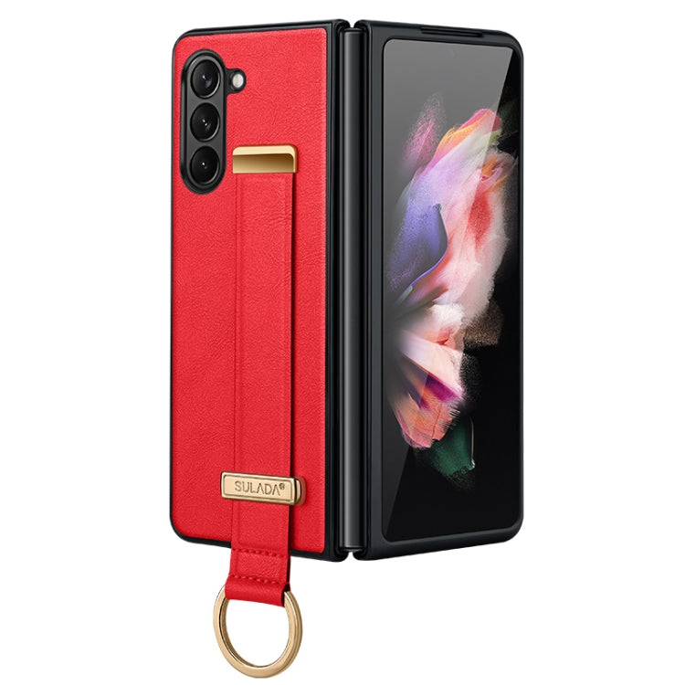 SULADA PC Hybrid Leather Texture Skin Feel Shockproof Phone Case