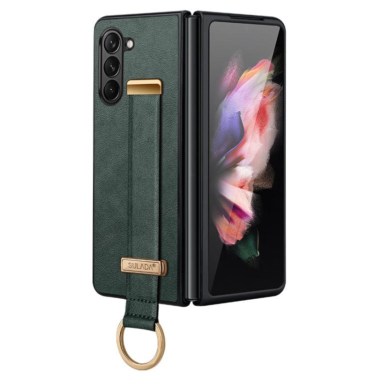 SULADA PC Hybrid Leather Texture Skin Feel Shockproof Phone Case, For Samsung Galaxy Z Flip7 FE / Flip6, For Samsung Galaxy Z Fold6, For Samsung Galaxy Z Fold5, For Samsung Galaxy Flip5