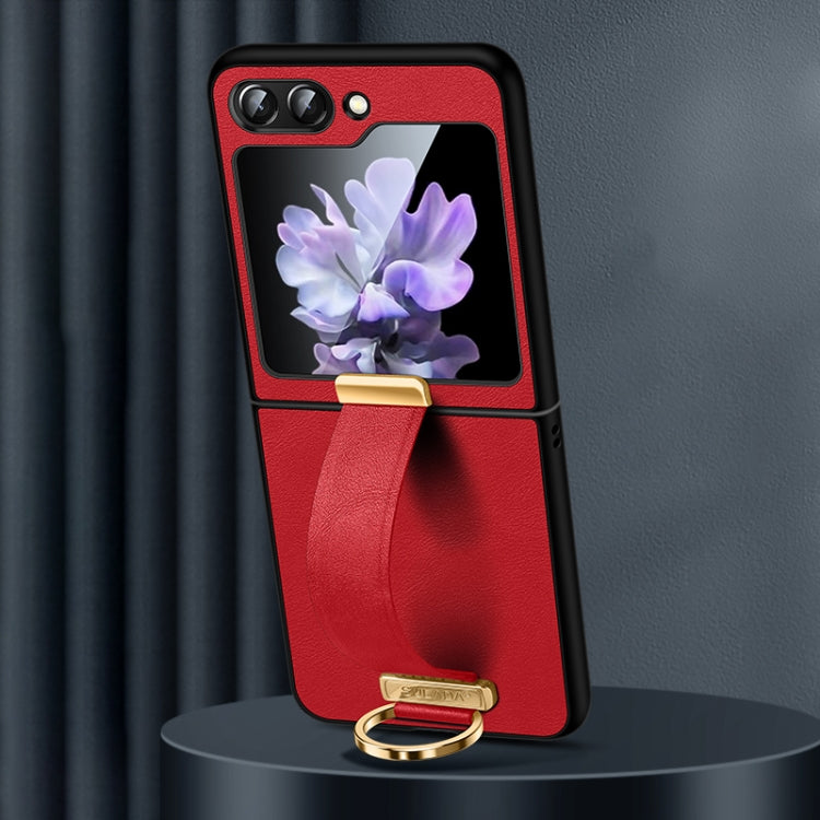 SULADA PC Hybrid Leather Texture Skin Feel Shockproof Phone Case