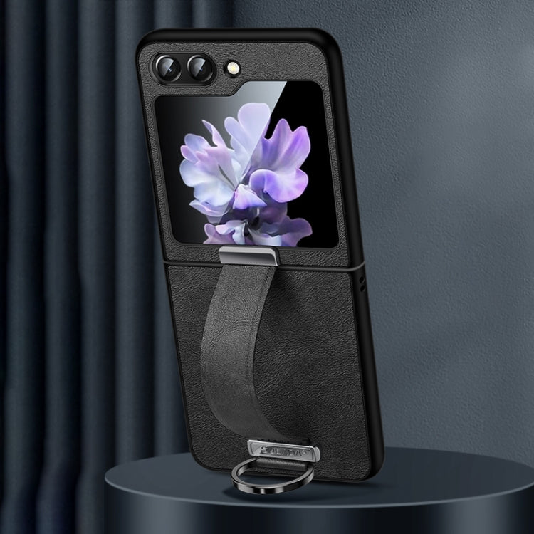 SULADA PC Hybrid Leather Texture Skin Feel Shockproof Phone Case, For Samsung Galaxy Z Flip7 FE / Flip6, For Samsung Galaxy Z Fold6, For Samsung Galaxy Z Fold5, For Samsung Galaxy Flip5
