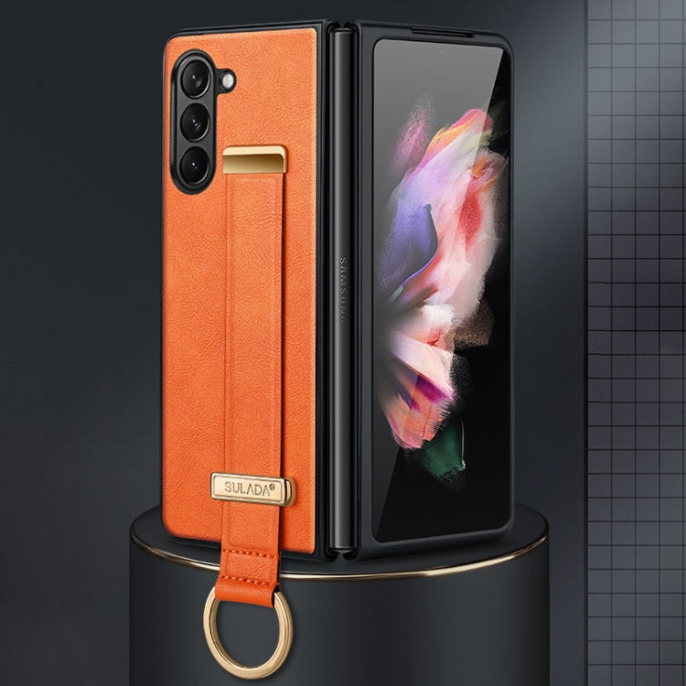 SULADA PC + Leather Texture Skin Feel Shockproof Phone Case, For Samsung Galaxy Flip6, For Samsung Galaxy Z Fold6, For Samsung Galaxy Z Fold5, For Samsung Galaxy Flip5