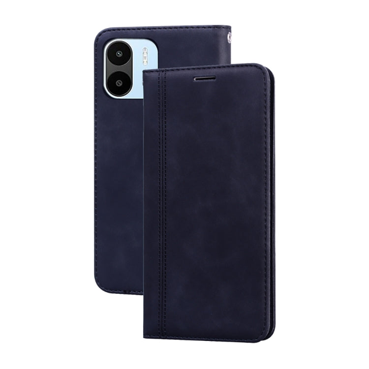 Frosted Business Magnetic Horizontal Flip PU Phone Case