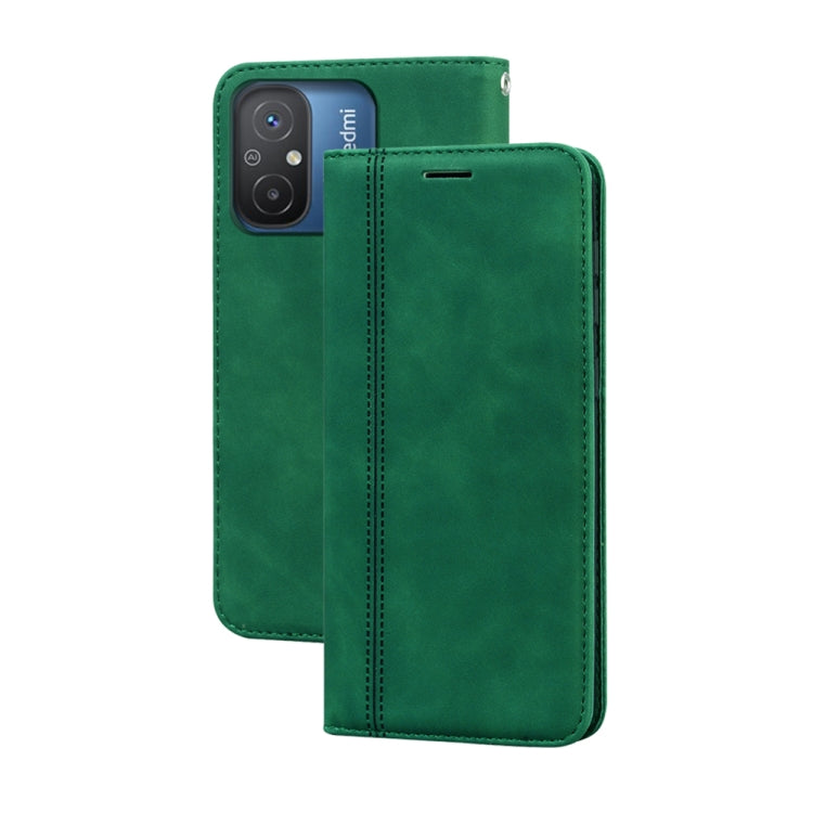 Frosted Business Magnetic Horizontal Flip PU Phone Case