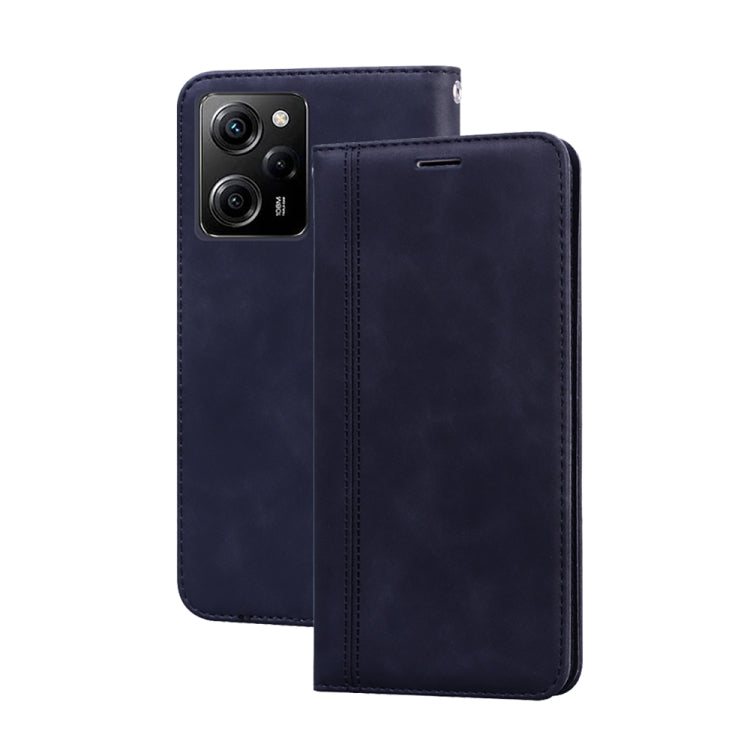 Frosted Business Magnetic Horizontal Flip PU Phone Case
