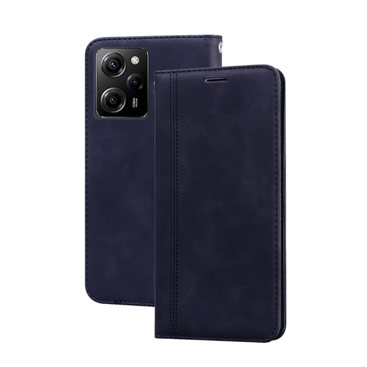 Frosted Business Magnetic Horizontal Flip PU Phone Case