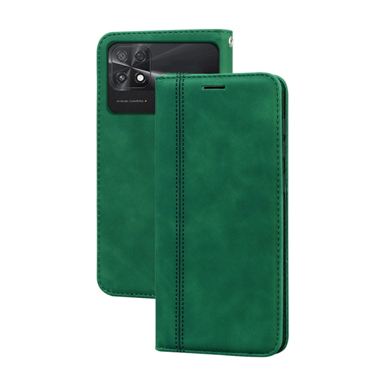 Frosted Business Magnetic Horizontal Flip PU Phone Case
