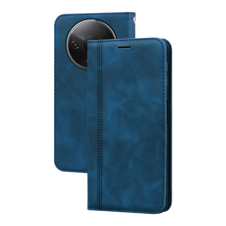 Frosted Business Magnetic Horizontal Flip PU Phone Case
