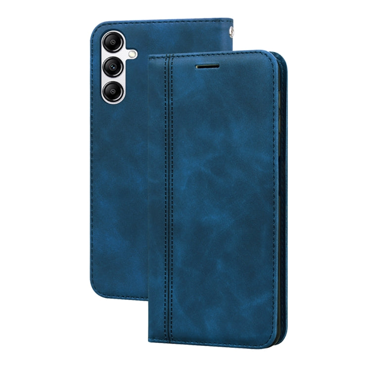 Frosted Business Magnetic Horizontal Flip PU Phone Case