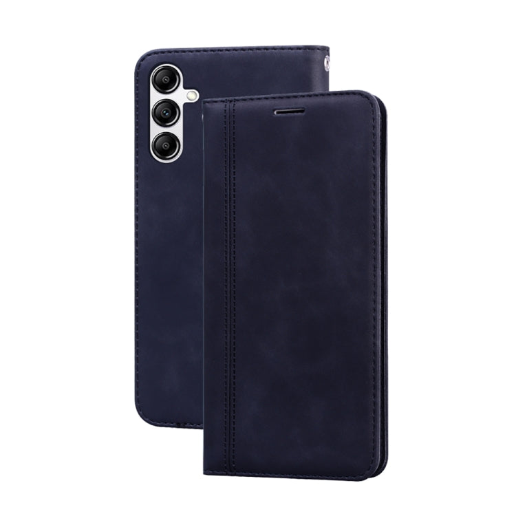 Frosted Business Magnetic Horizontal Flip PU Phone Case