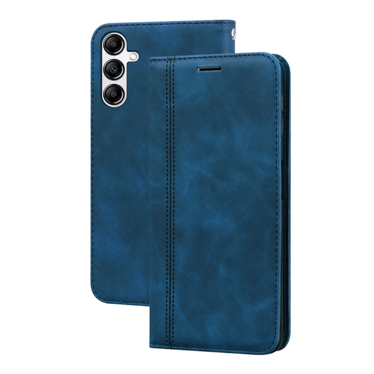 Frosted Business Magnetic Horizontal Flip PU Phone Case