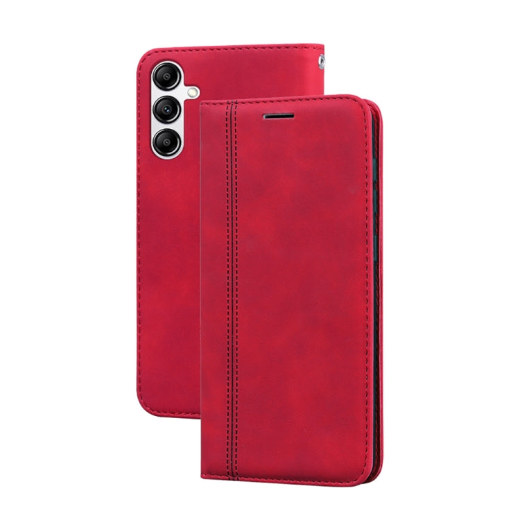 Frosted Business Magnetic Horizontal Flip PU Phone Case