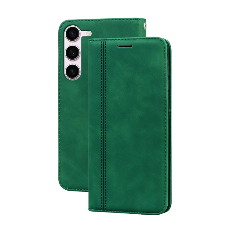 Frosted Business Magnetic Horizontal Flip PU Phone Case