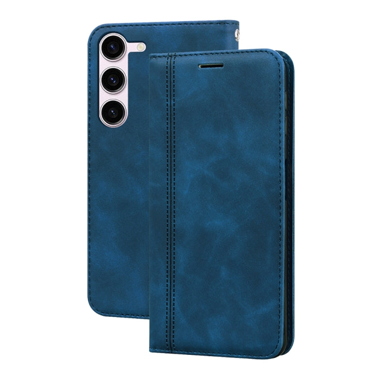 Frosted Business Magnetic Horizontal Flip PU Phone Case