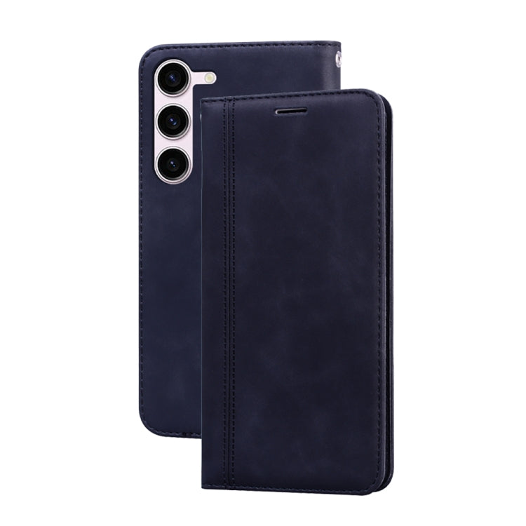 Frosted Business Magnetic Horizontal Flip PU Phone Case