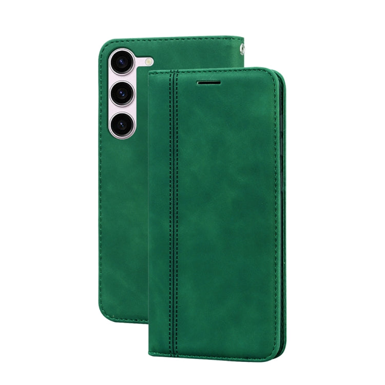 Frosted Business Magnetic Horizontal Flip PU Phone Case