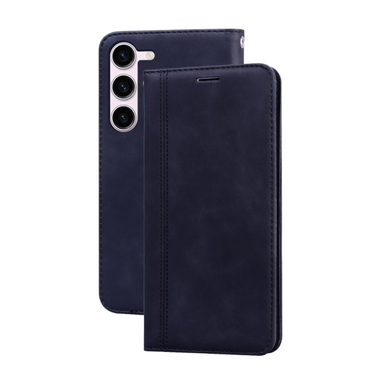 Frosted Business Magnetic Horizontal Flip PU Phone Case