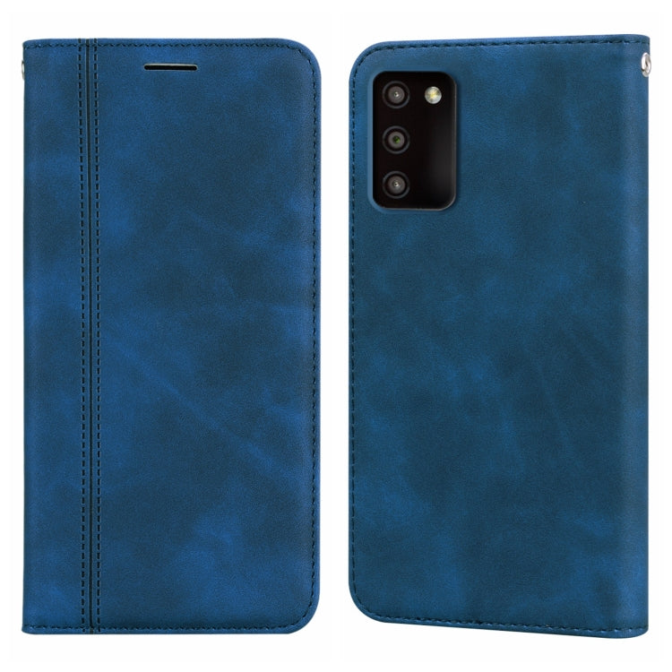 Frosted Business Magnetic Horizontal Flip PU Phone Case