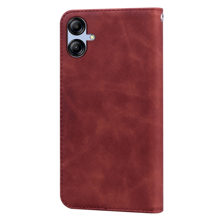 Frosted Business Magnetic Horizontal Flip PU Phone Case