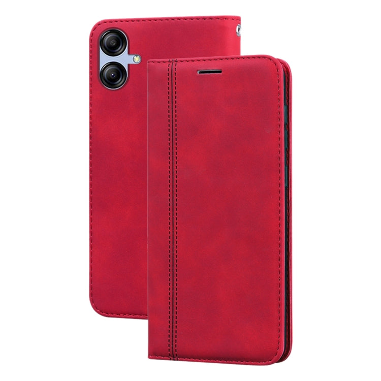 Frosted Business Magnetic Horizontal Flip PU Phone Case