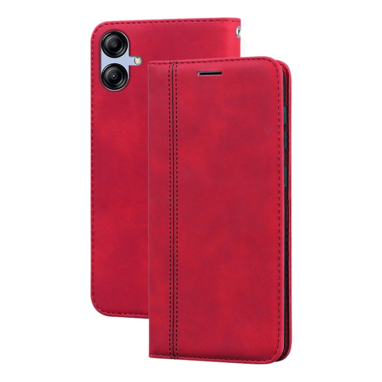 Frosted Business Magnetic Horizontal Flip PU Phone Case