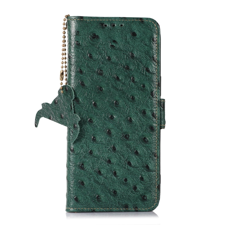 Ostrich Pattern Genuine Leather RFID Phone Case, For Xiaomi Poco C65 / Redmi 13C, For Xiaomi Redmi 12, For Xiaomi Redmi Note 13R Pro, For Xiaomi 13T/Redmi K60 Ultra, For Xiaomi Redmi Note 13 Pro+