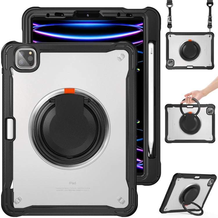 Heavy Duty Hybrid Tablet Case with Handle & Strap