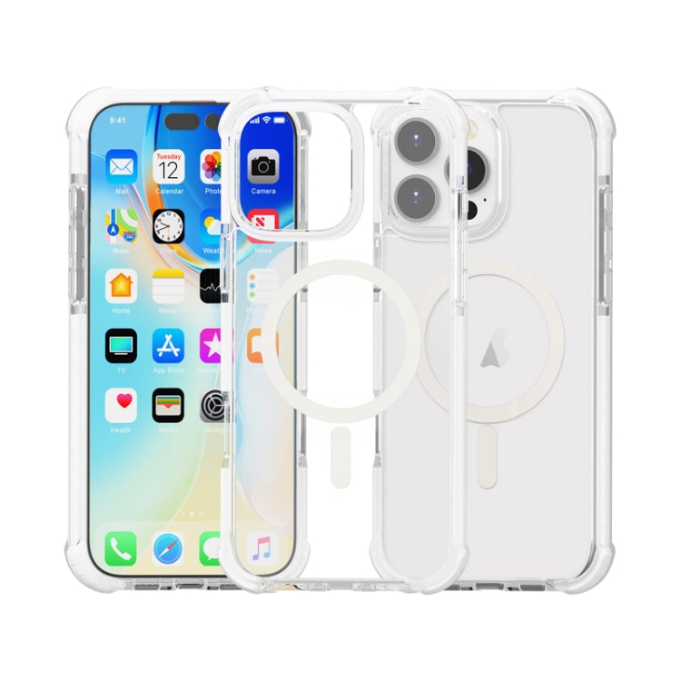 Acrylic Magsafe Magnetic Shockproof Phone Case, For iPhone 16 Pro, For iPhone 16 Plus