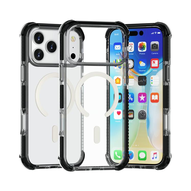 Acrylic Magsafe Magnetic Shockproof Phone Case, For iPhone 17e / 16e, For iPhone 17 Pro Max