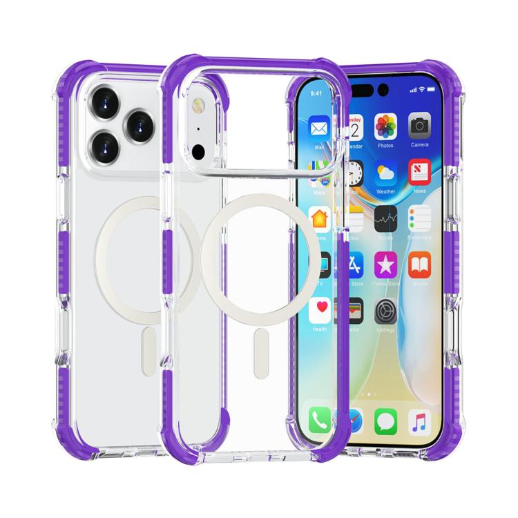 Acrylic Magsafe Magnetic Shockproof Phone Case, For iPhone 17 Pro Max, For iPhone 17 Pro