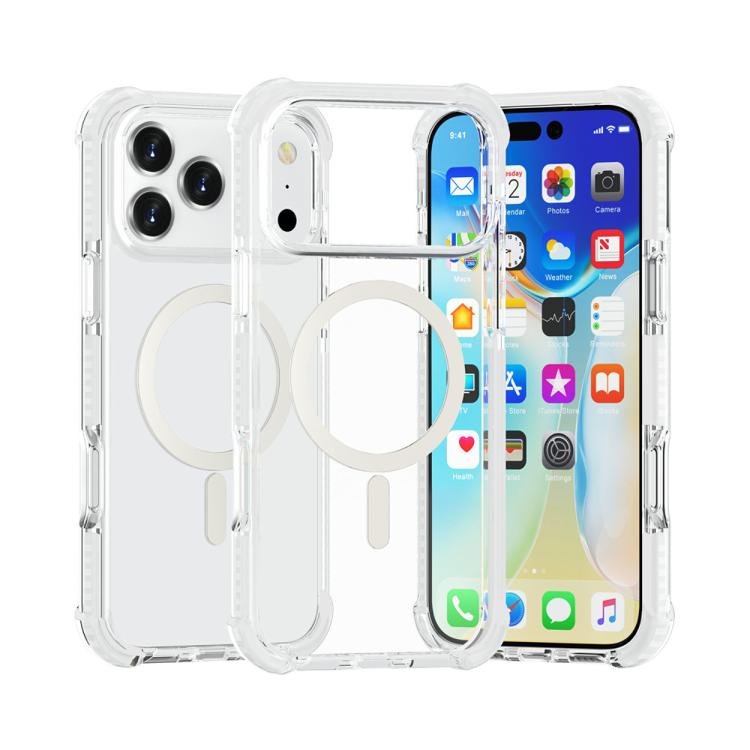 Acrylic Magsafe Magnetic Shockproof Phone Case, For iPhone 17 Pro Max, For iPhone 17 Pro