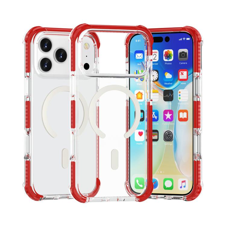 Acrylic Magsafe Magnetic Shockproof Phone Case, For iPhone 18 Pro / 17 Pro, For iPhone 18 Pro Max / 17 Pro Max