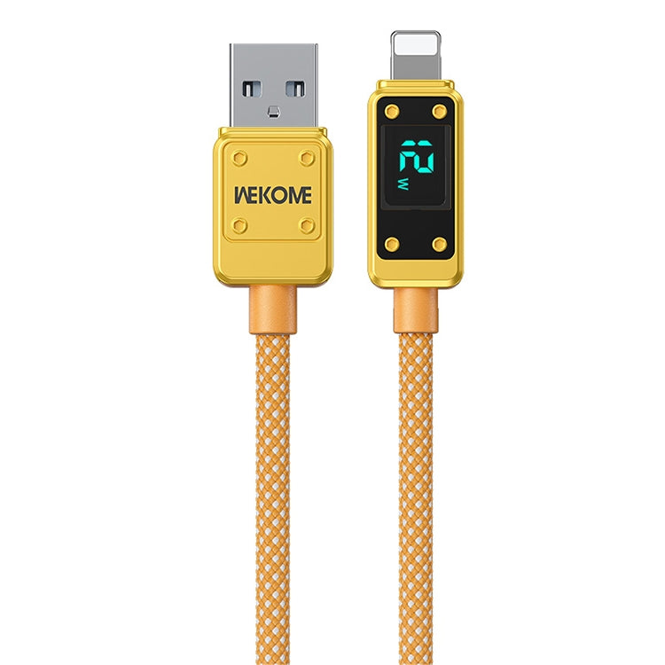 WK WDC-06i 2.4A USB to 8 Pin Digital Display Data Cable, Length: 1m, WDC-06i