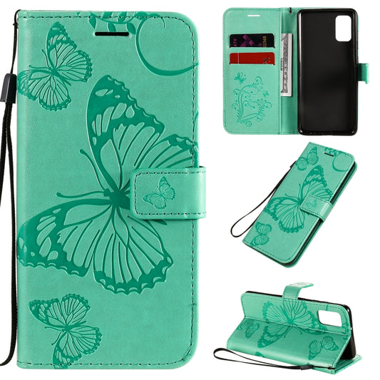 3D butterfly embossed leather flip case Samsung Galaxy A41 A51 A71 5G with card wallet holder