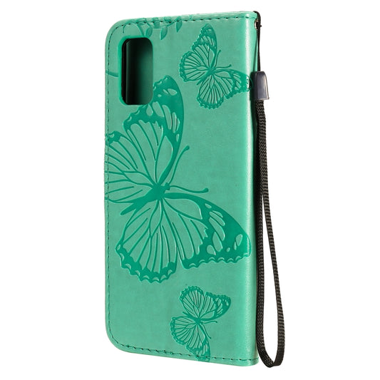 Galaxy A41 A51 A71 5G leather case open displaying interior card slots and wallet compartment