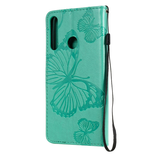 Horizontal flip design showing magnetic closure and interior card slot compartments