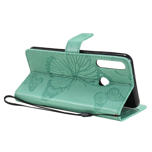 3D embossed butterfly texture detail on durable Huawei Honor 9A phone cover