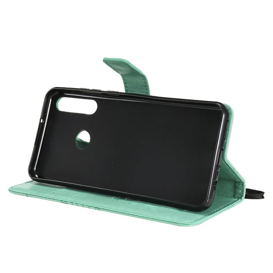Open case revealing built-in stand holder for Huawei Honor 30 Pro hands-free viewing
