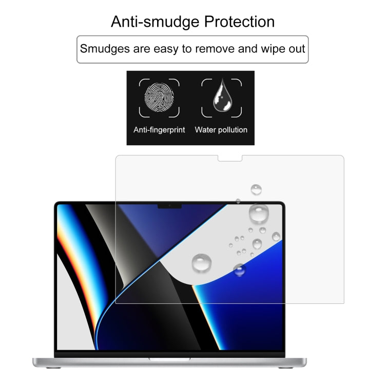 25pcs 9H Laptop Screen Explosion-proof Tempered Glass Protective Film, For MacBook Pro 16.2 inch A2485/A2780（25pcs）, For MacBook Pro 14.2 inch A2442/A2779（25pcs）