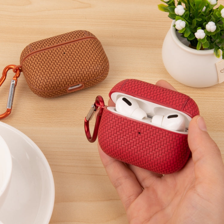 Étui de protection en PC texturé pour écouteurs TWS, compatible avec AirPods Pro 2, AirPods 3, AirPods Pro et AirPods 1/2