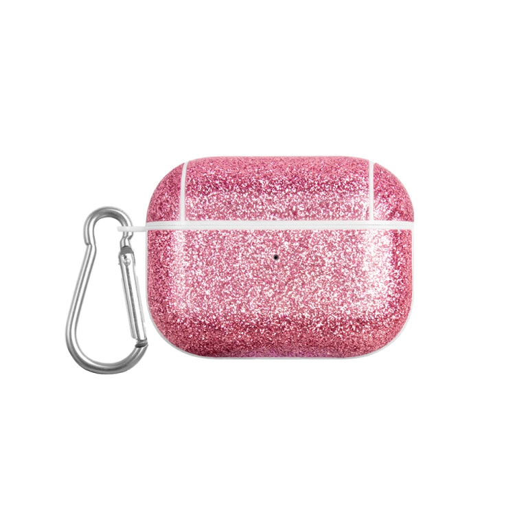 Glitter Powder Skin Texture PC TWS Earphone Case