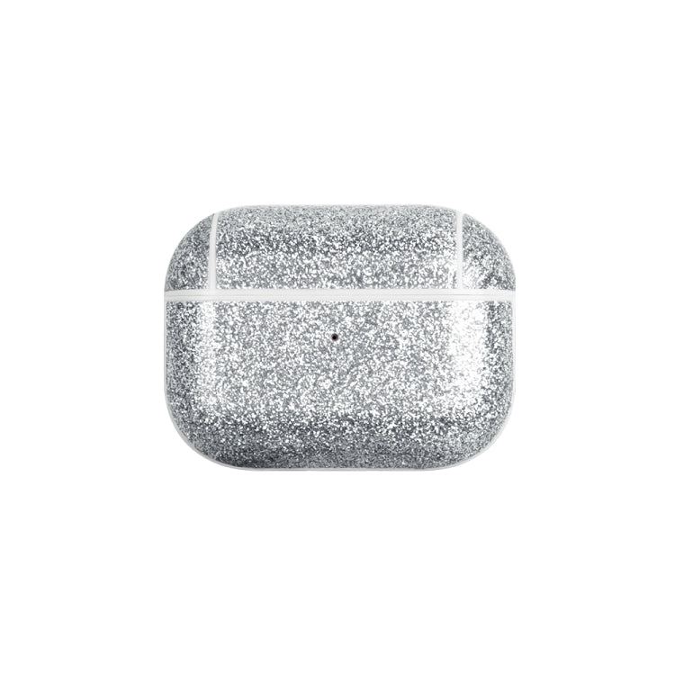 Glitter Powder Skin Texture PC TWS Earphone Case