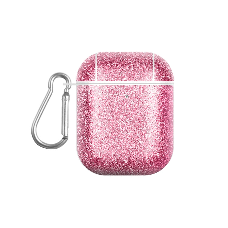 Glitter Powder Skin Texture PC TWS Earphone Case