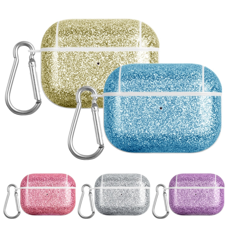 Glitter Powder Skin Texture PC TWS Earphone Case