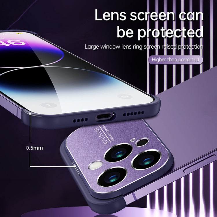 Metal Large Window + TPU Corners Phone Protective Frame